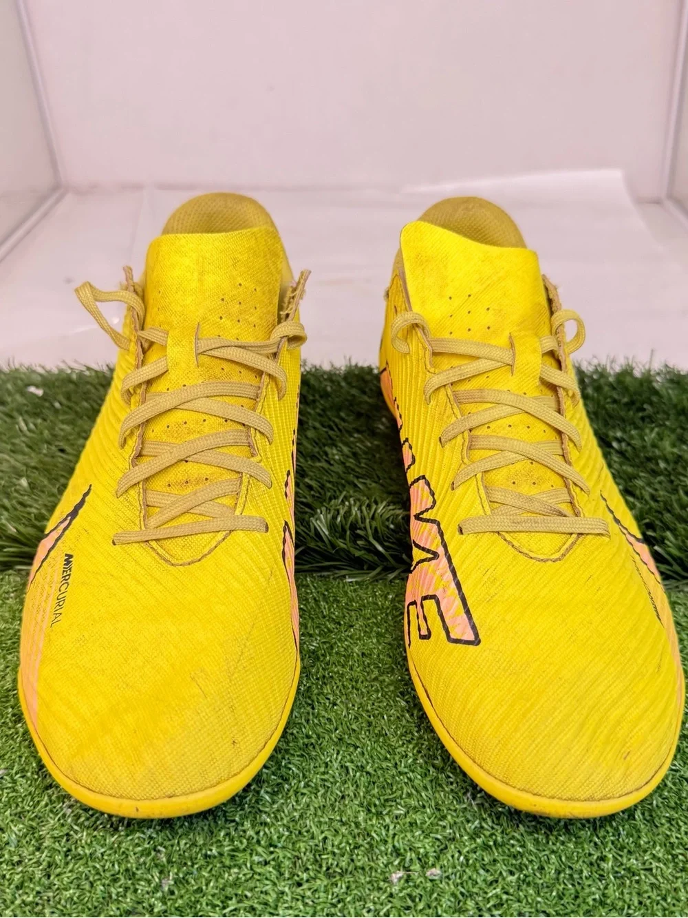 Nike Yellow Mercurial Men’s Soccer Cleats